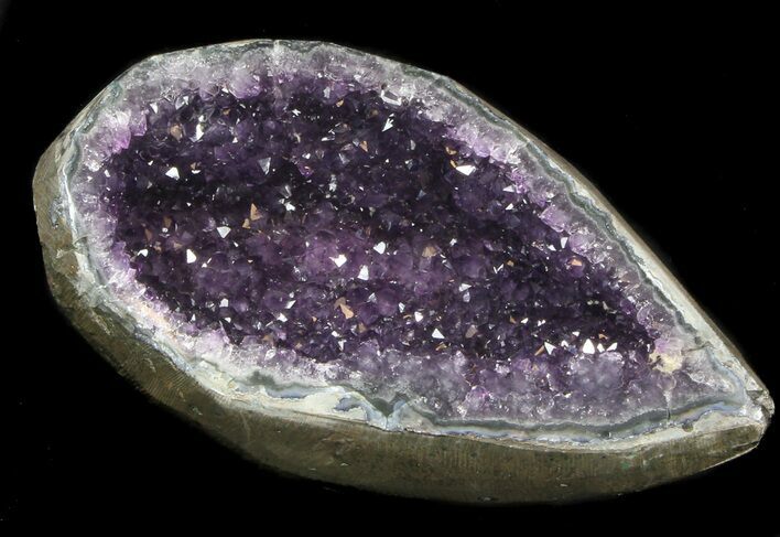 Gorgeous Amethyst Crystal Geode - Uruguay #36473